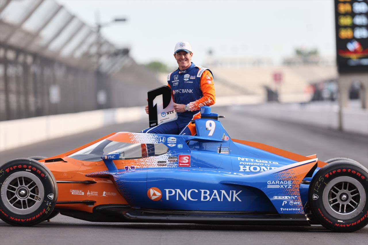 Scott Dixon - Indianapolis 500 Front Row - By: Chris Owens -- Photo by: Chris Owens